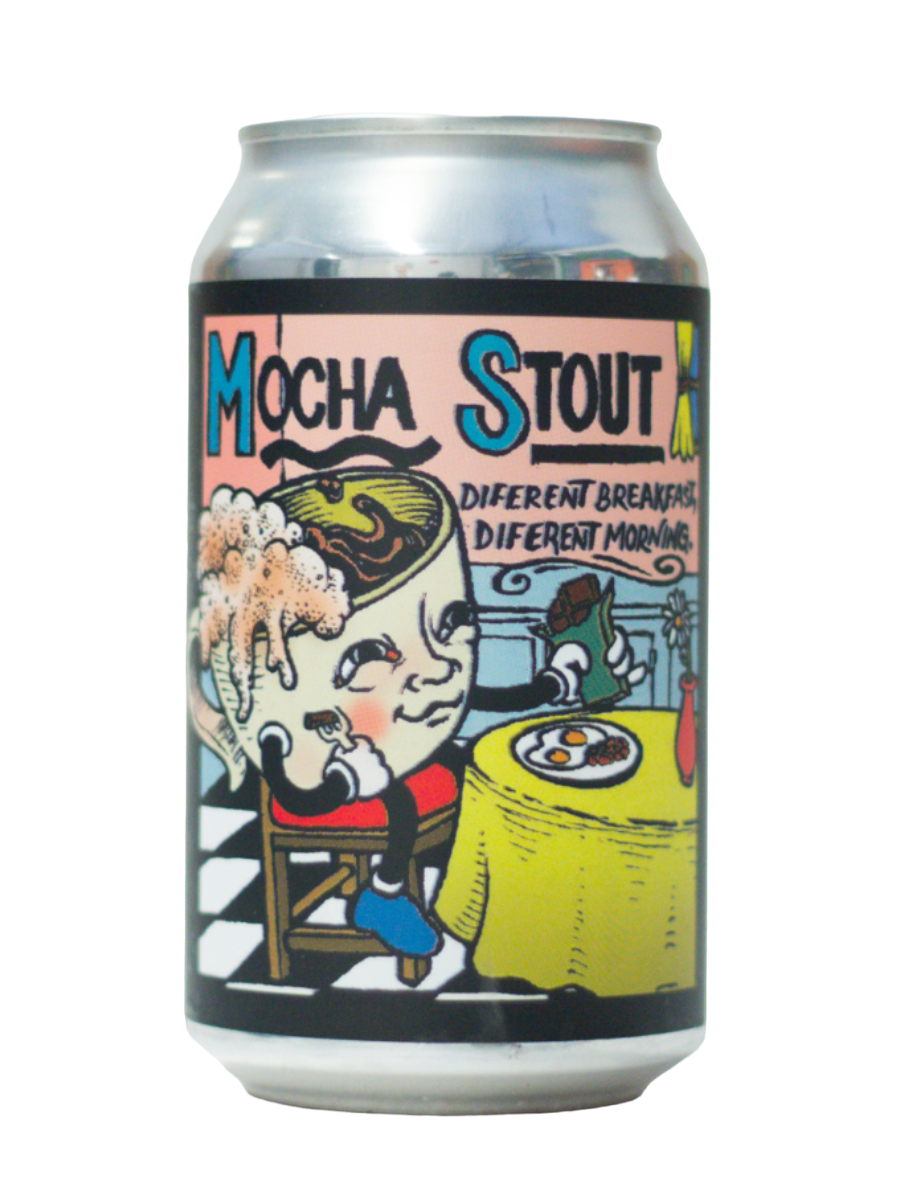 93 Beer Diferent Breakfast Mocha Stout Lata 355 ml