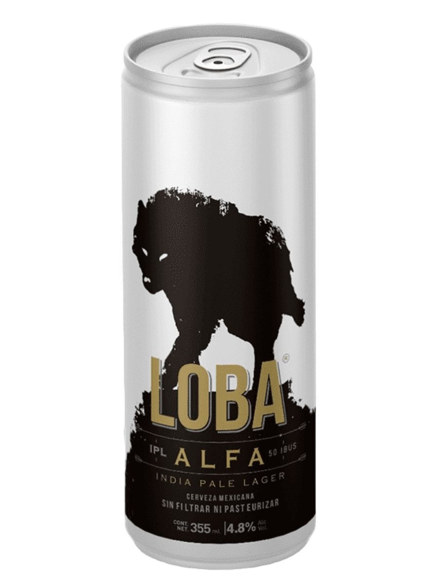 Loba Alfa Indian Pale Lager Lata 355 ml