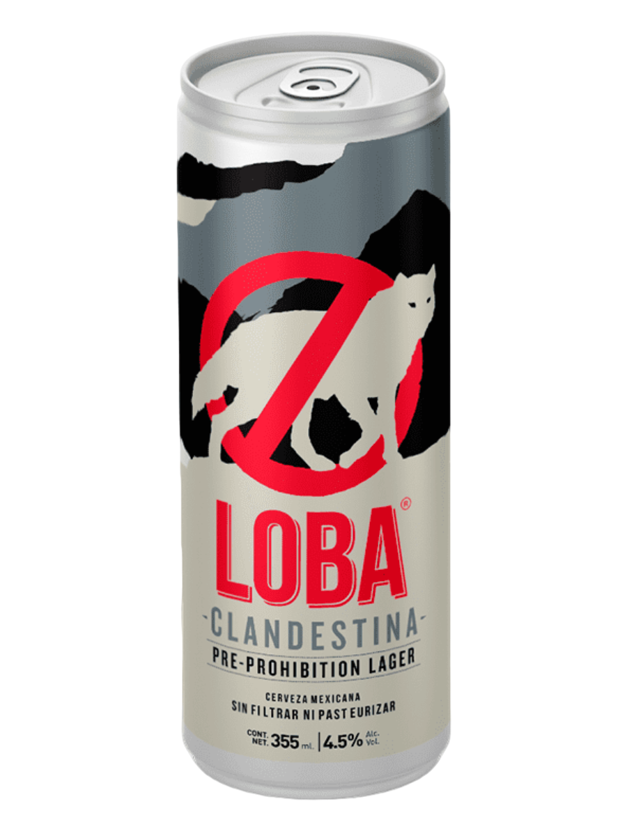 Loba Clandestina Lager Lata 355 ml