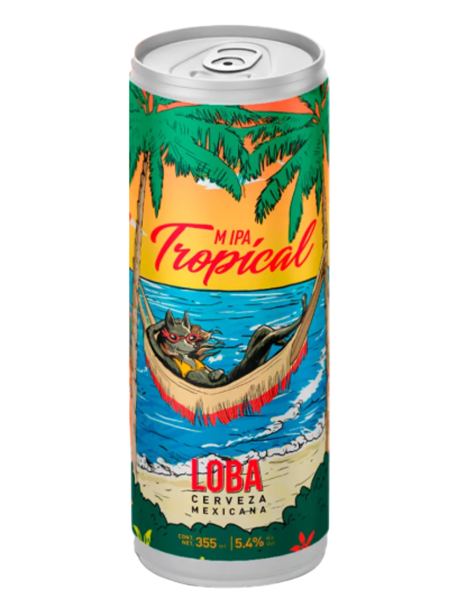 Loba Tropical Mexican IPA Lata 355 ml