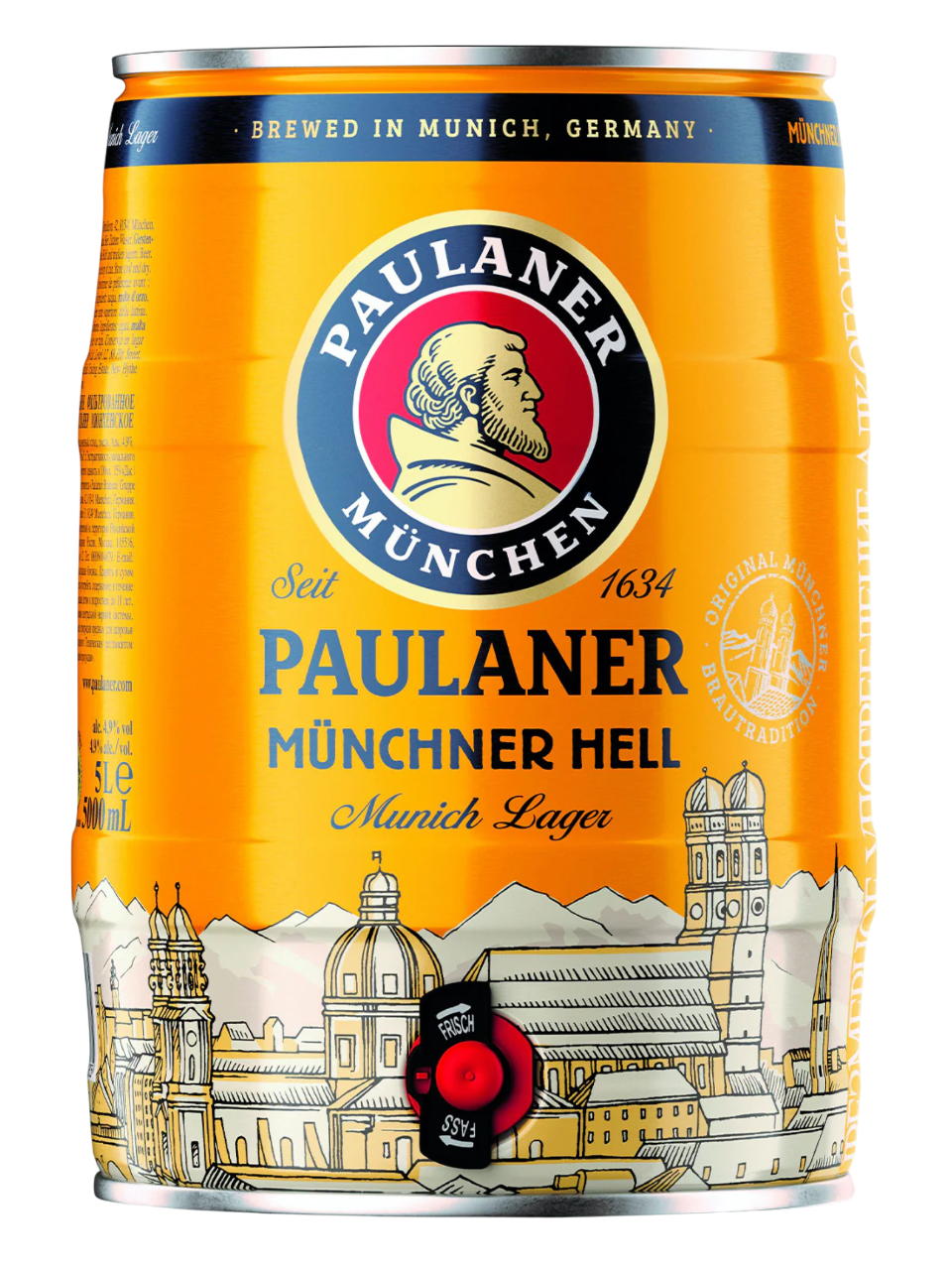 Paulaner Original Helles Barril 5 litros