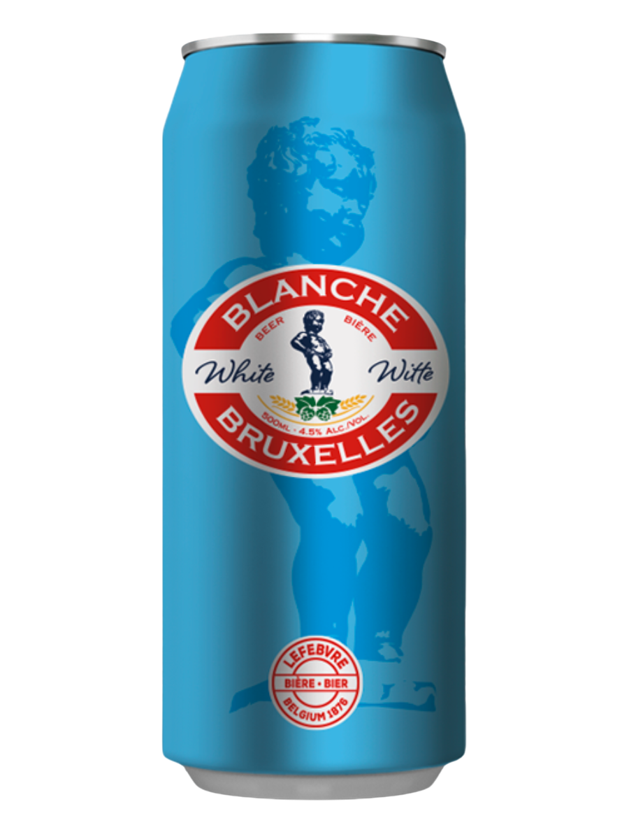 Lefebvre Blanche de Bruxelles Witbier Lata 500 ml