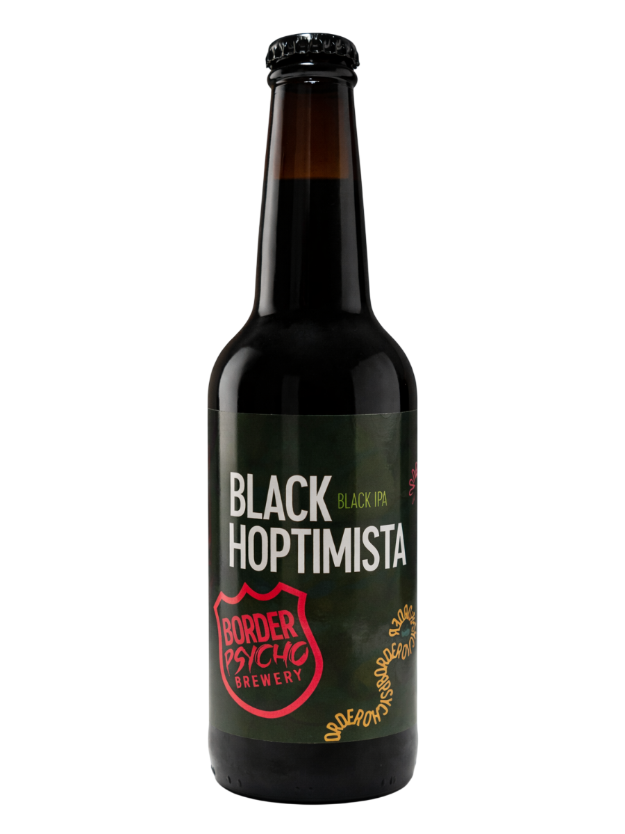 Border Psycho Black Hoptimista IPA 355 ml