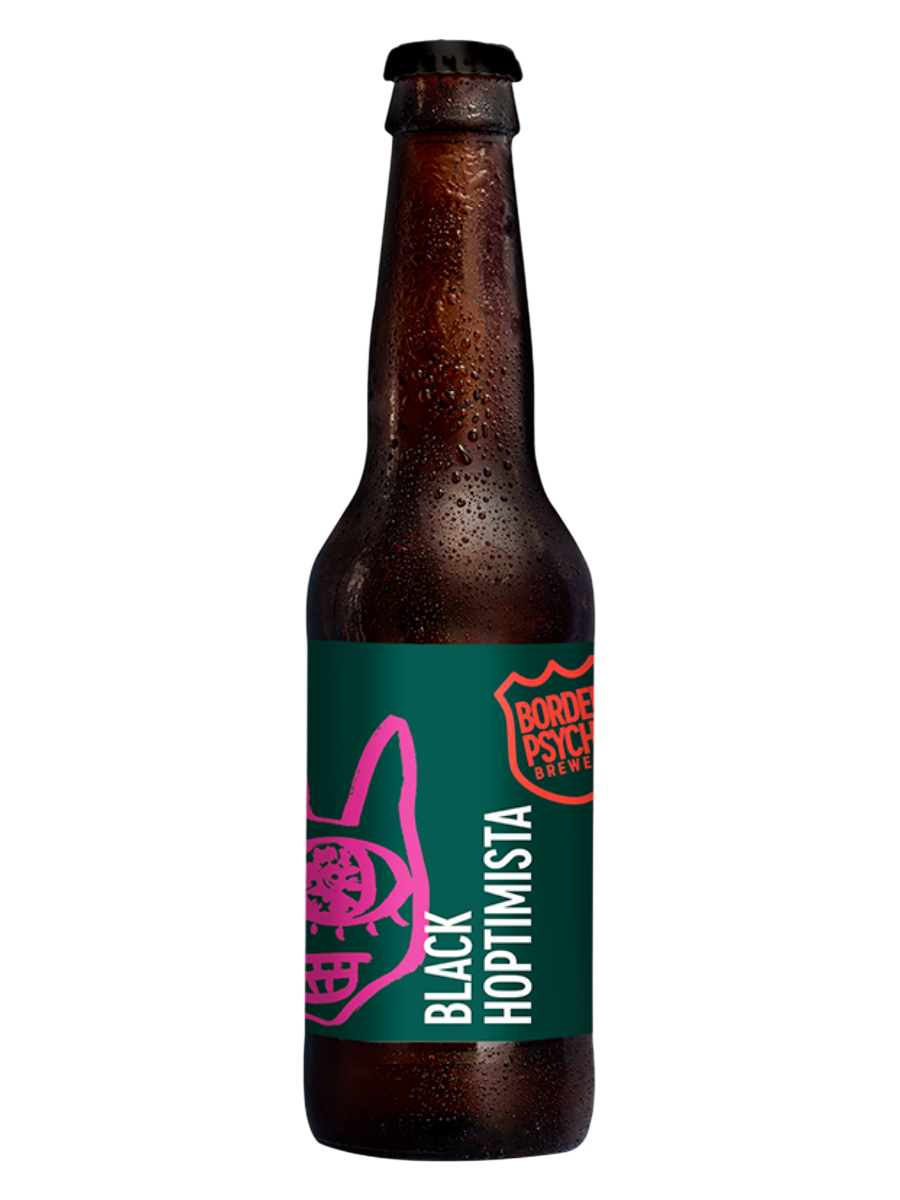 Border Psycho Black Hoptimista IPA 355 ml
