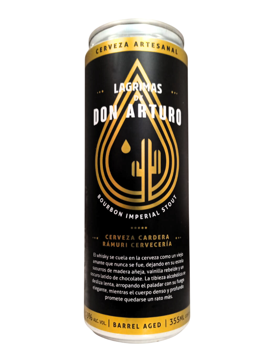 Lágrimas de Don Arturo Bourbon Imperial Stout Lata 355 ml