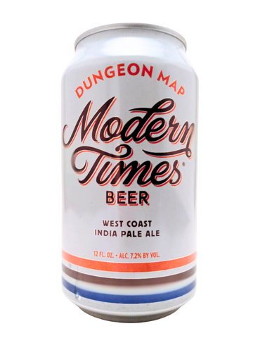 Modern Times Dungeon Map West Coast IPA Lata 355 ml - La Belga