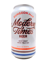 Modern Times Dungeon Map West Coast IPA Lata 355 ml