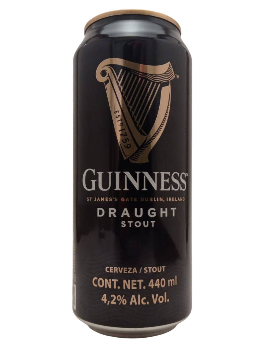 Guinness Draught Dry Stout Lata 440 ml