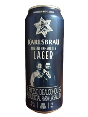 Karlsbrau Angenehm-Mildes Lager Lata 500 ml