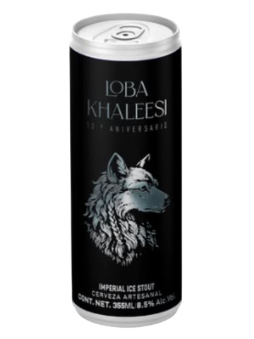 Loba Aniversario Khaleesi Imperial Ice Stout Lata 355 ml