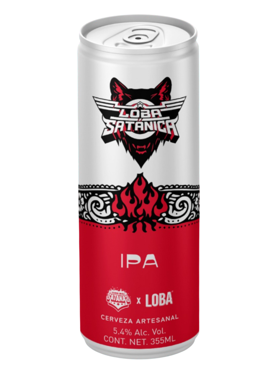 Loba Satánica IPA Lata 355 ml