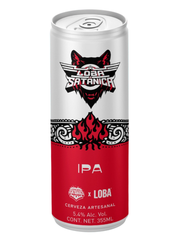 Loba Satánica IPA Lata 355 ml