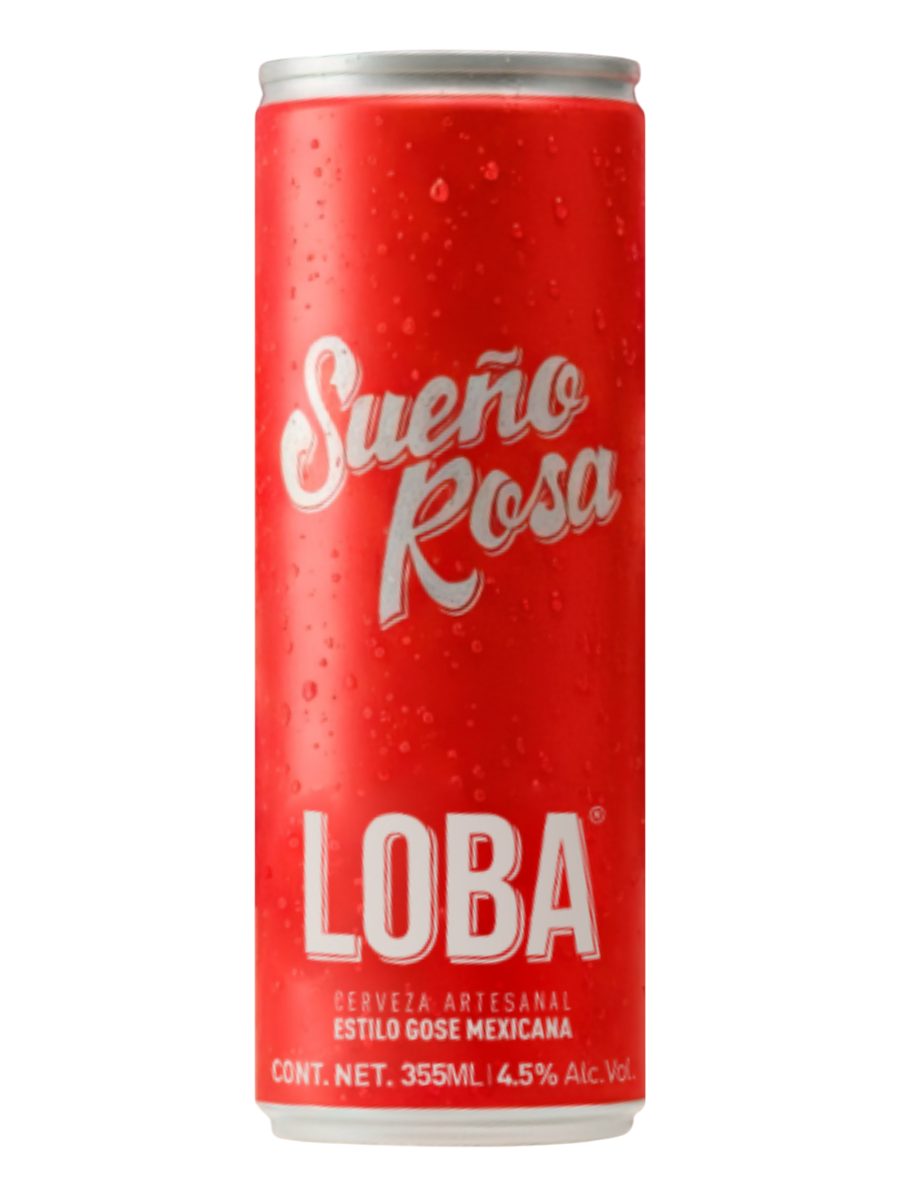Loba Sueño Rosa Gose Mexicana Lata 355 ml