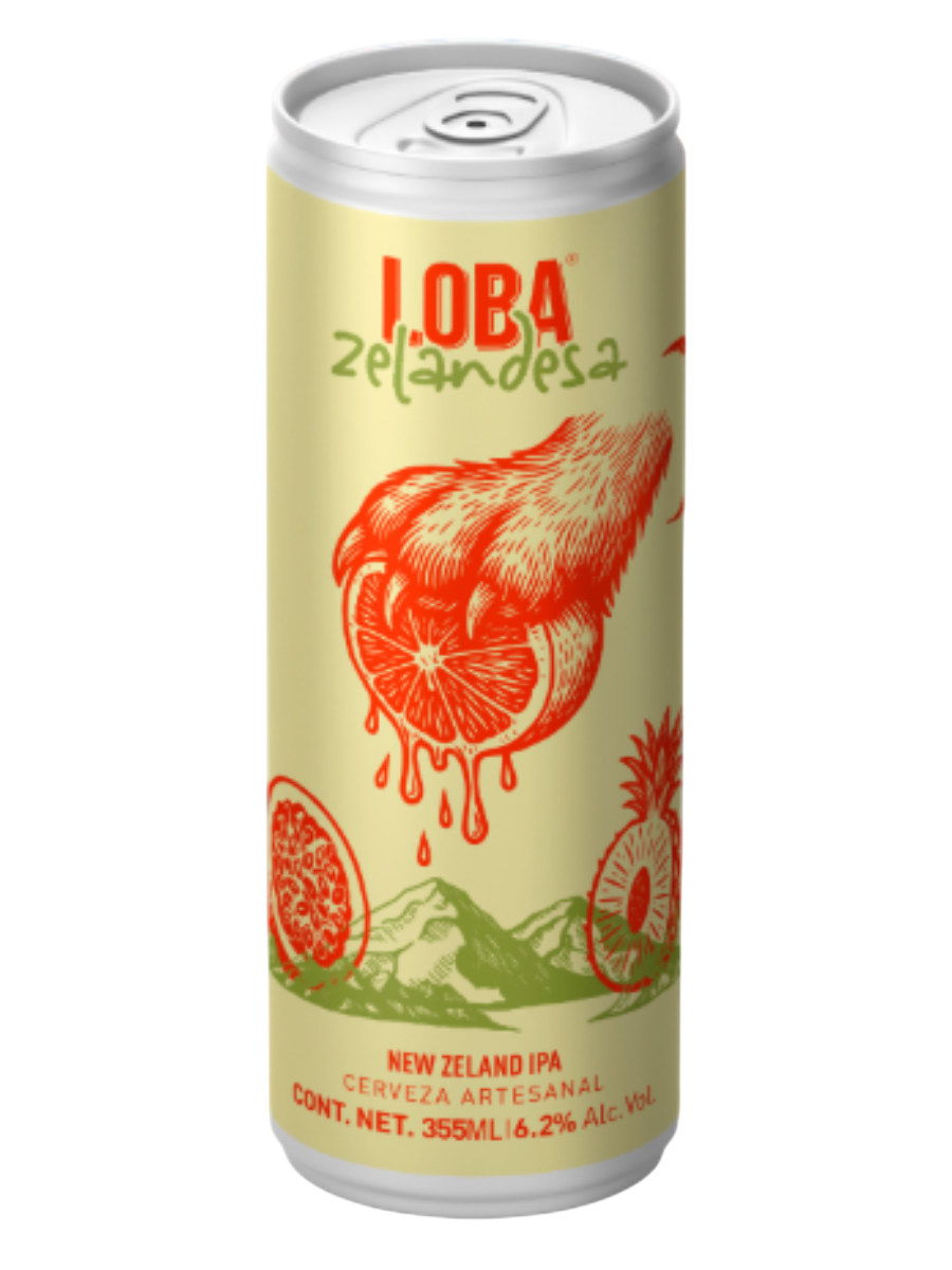 Loba New Zeland IPA Lata 355 ml