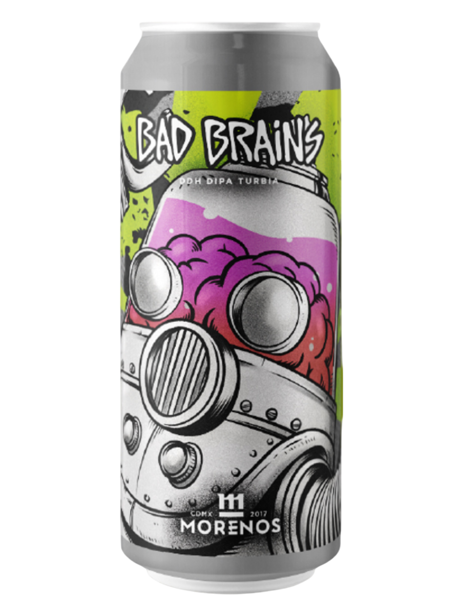 Morenos Bad Brain´s DIPA Lata 473 ml