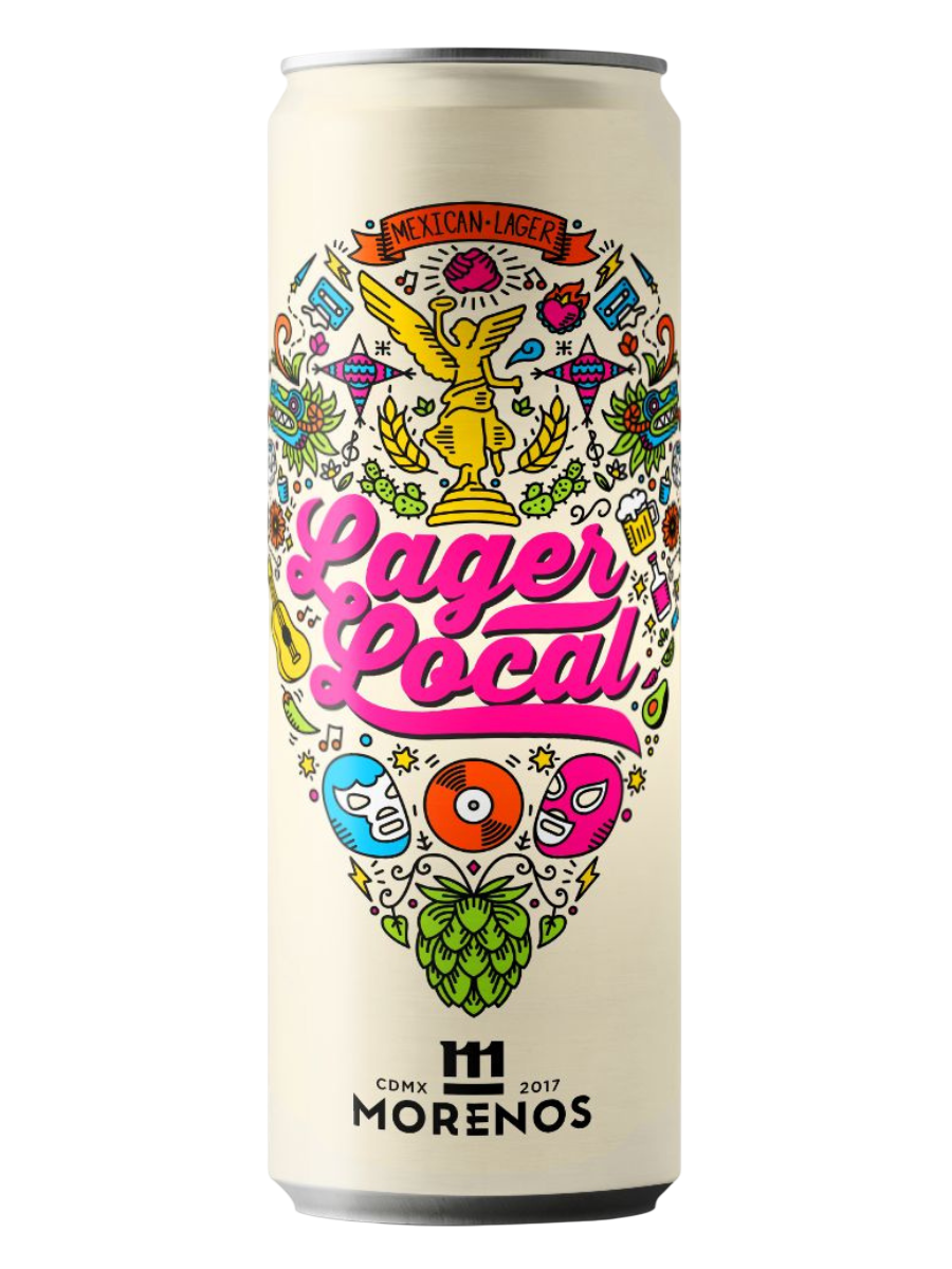 Morenos Lager Local Light 355 ml