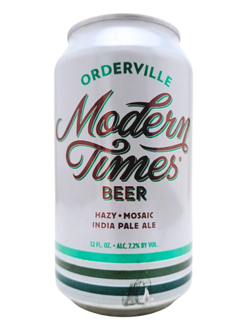 Modern Times Orderville Hazy IPA Lata 355 ml - La Belga