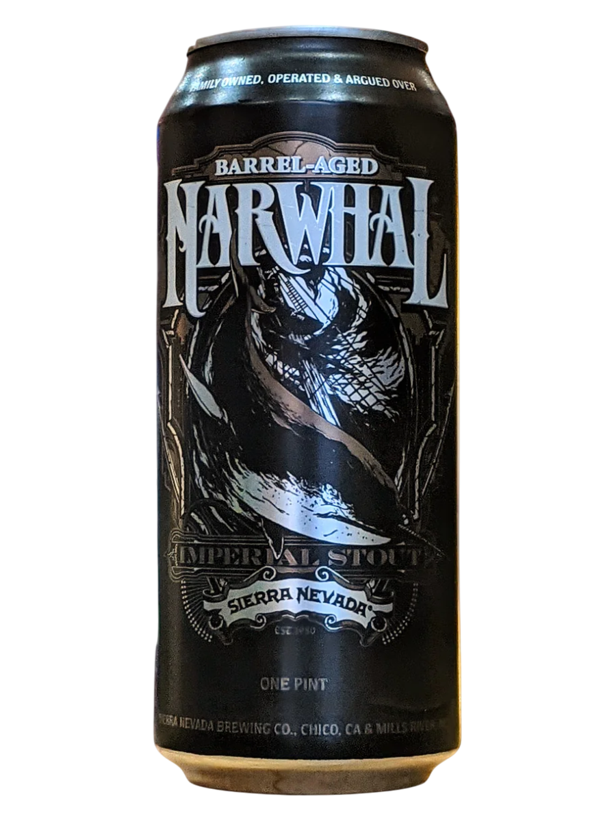 Sierra Nevada Barred Aged Narwhal Imperial Stout Lata 473 ml