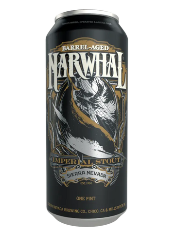 Sierra Nevada Barred Aged Narwhal Imperial Stout Lata 473 ml