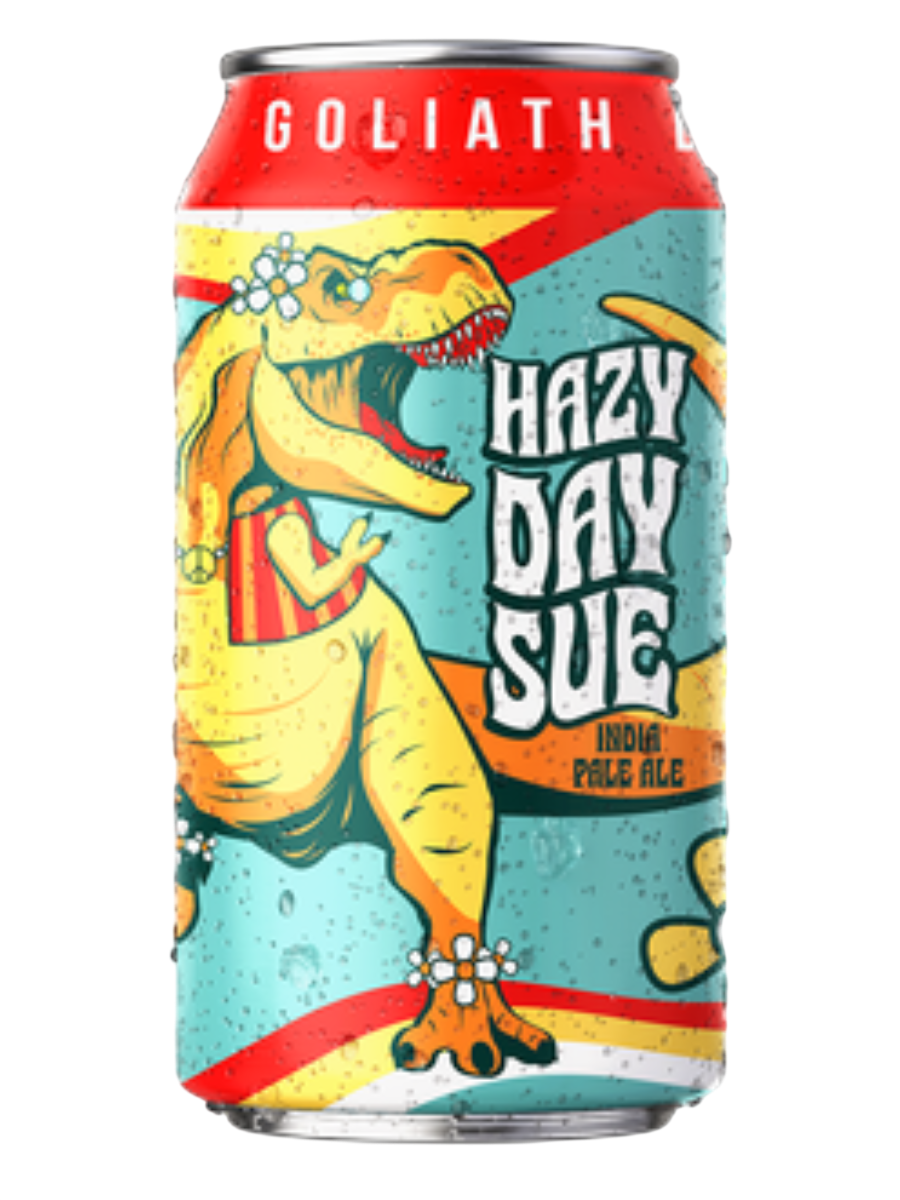 Toppling Labels Toppling Goliath Hazy Day Sue IPA Lata 355 ml – La Belga