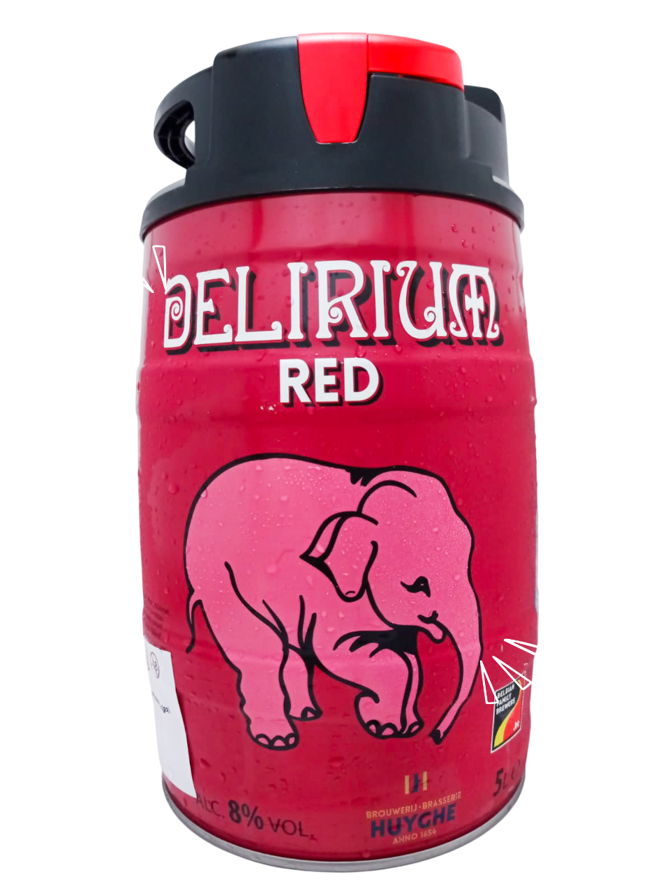 Delirium Red Barril 5 litros