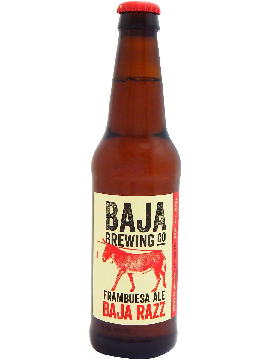 Baja Brewing Razz Fruit Beer 355 ml