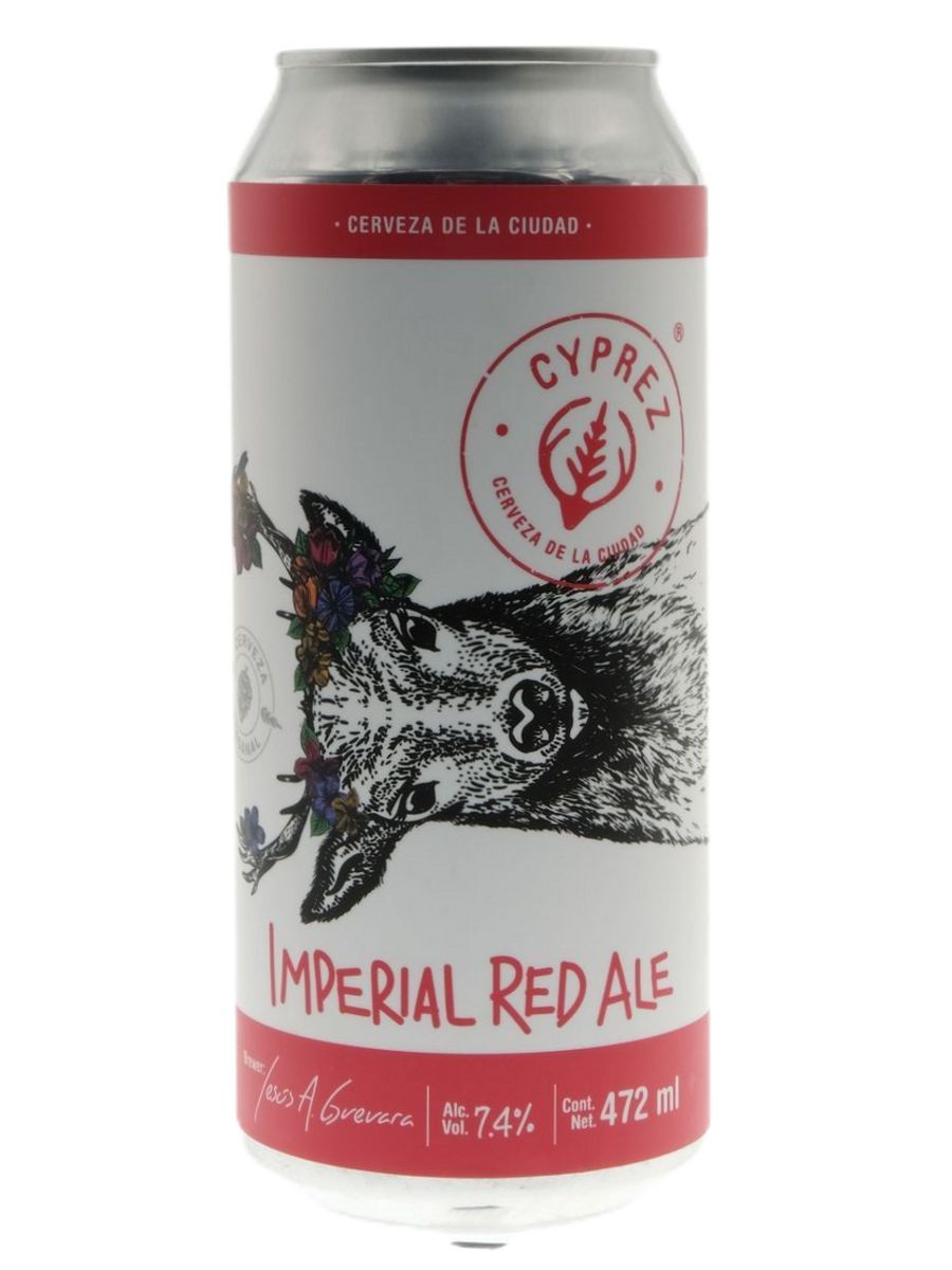 Cervecera Cyprez Imperial Red Ale Lata 472 ml